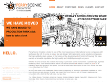 Tablet Screenshot of perryscenic.com